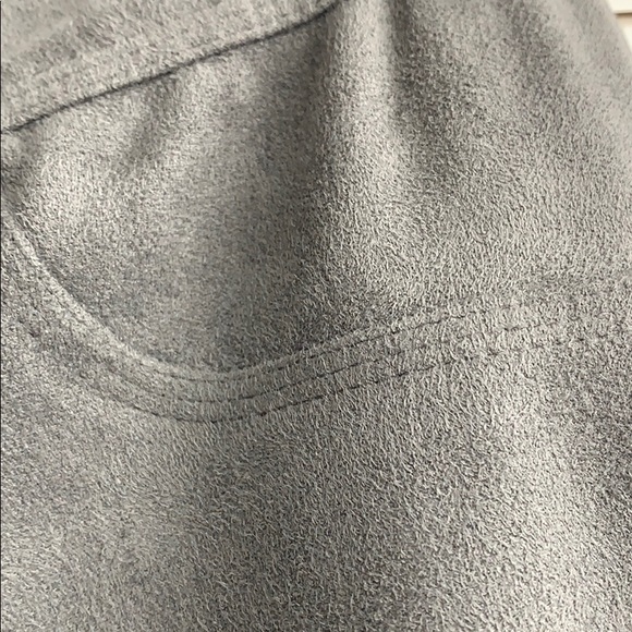Max Studio Suede Look Pants Sz L - Picture 3 of 5